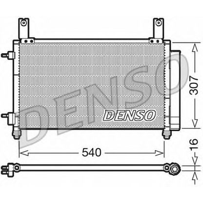 Photo Condenser, air conditioning DENSO DCN15004