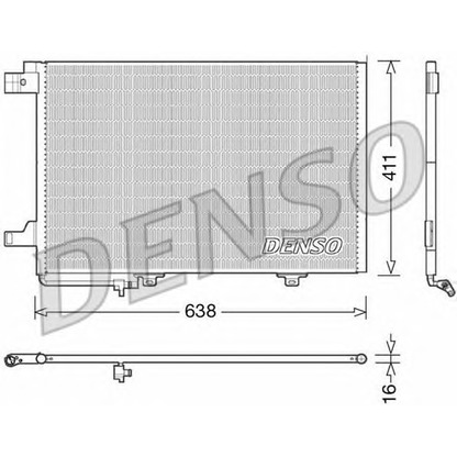 Foto Condensador, aire acondicionado DENSO DCN17007