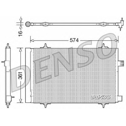 Foto Condensador, aire acondicionado DENSO DCN21019