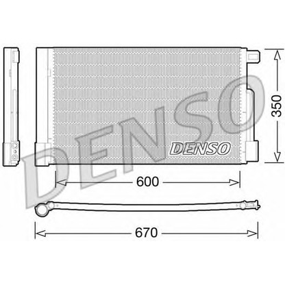 Photo Condenseur, climatisation DENSO DCN01004