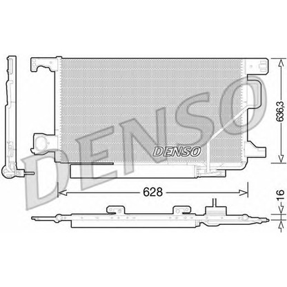 Foto Condensador, aire acondicionado DENSO DCN17023