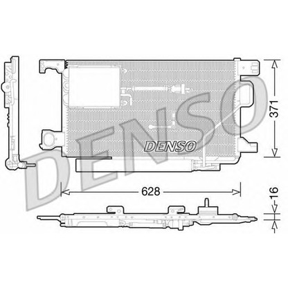 Foto Condensador, aire acondicionado DENSO DCN17024