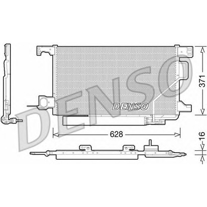 Foto Condensador, aire acondicionado DENSO DCN17026