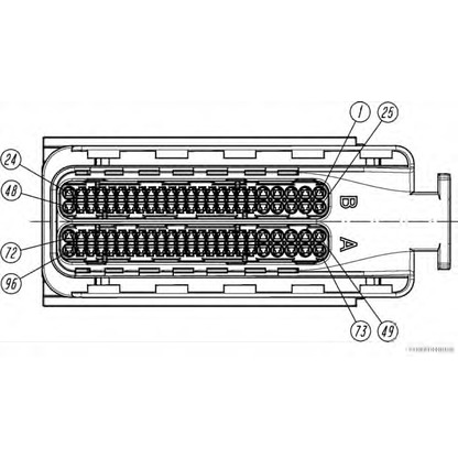 Photo Plug Housing Set HERTH+BUSS 50390305