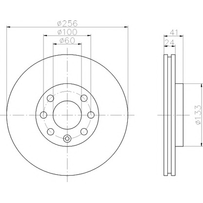 Photo Brake Disc MINTEX MDK0088