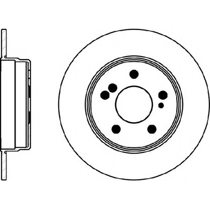 Photo Brake Disc MINTEX MDC1253