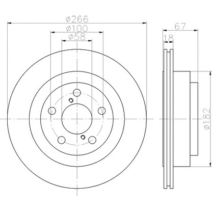 Foto Disco de freno MINTEX MDC877