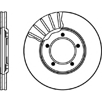 Photo Brake Disc MINTEX MDC288