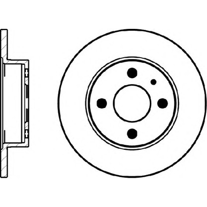 Photo Brake Disc MINTEX MDC294