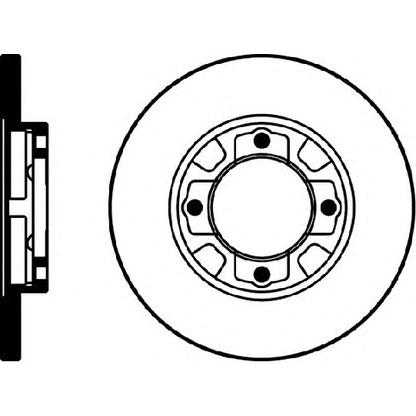 Foto Disco de freno MINTEX MDC581