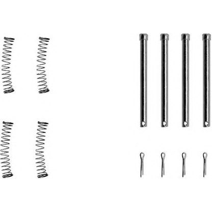 Фото Комплектующие, колодки дискового тормоза MINTEX MBA1177