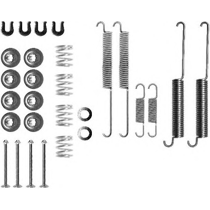 Photo Accessory Kit, brake shoes MINTEX MBA787