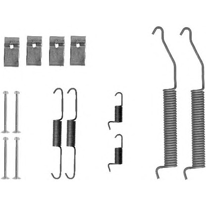 Photo Accessory Kit, brake shoes MINTEX MBA812