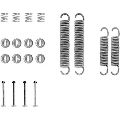 Photo Accessory Kit, brake shoes MINTEX MBA601