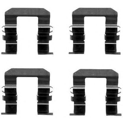 Photo Accessory Kit, disc brake pads MINTEX MBA1704