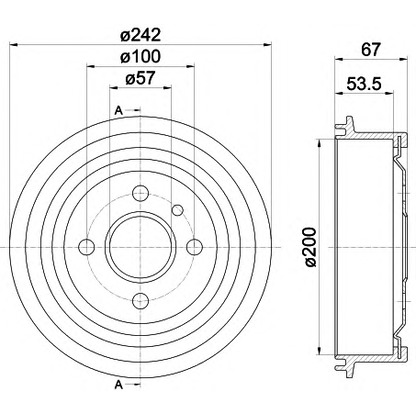 Photo Brake Drum MINTEX MBD002