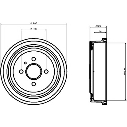 Foto Tamburo freno MINTEX MBD048