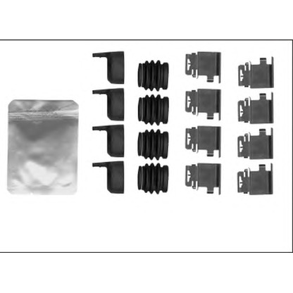 Фото Комплектующие, тормозные колодки MINTEX MBA1890