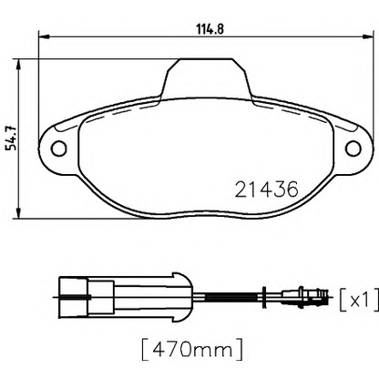 Zdjęcie Tarcza hamulcowa MINTEX MDK0020