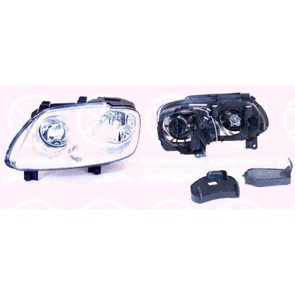 Photo Headlight KLOKKERHOLM 95710121A1