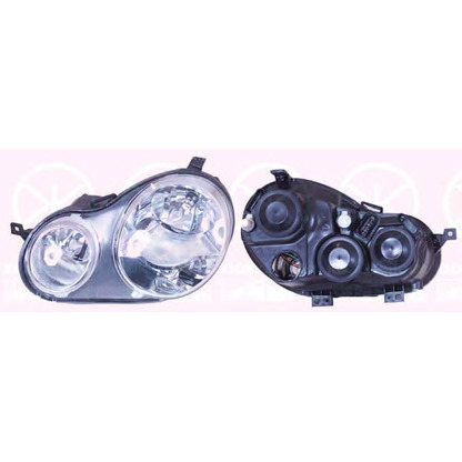 Photo Headlight KLOKKERHOLM 95060144