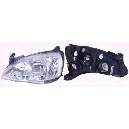 Photo Headlight KLOKKERHOLM 50230154A1