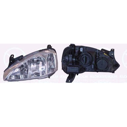 Photo Headlight KLOKKERHOLM 50230164A1