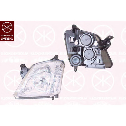 Photo Headlight KLOKKERHOLM 50260181A1