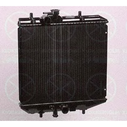 Photo Radiator, engine cooling KLOKKERHOLM 1222302024