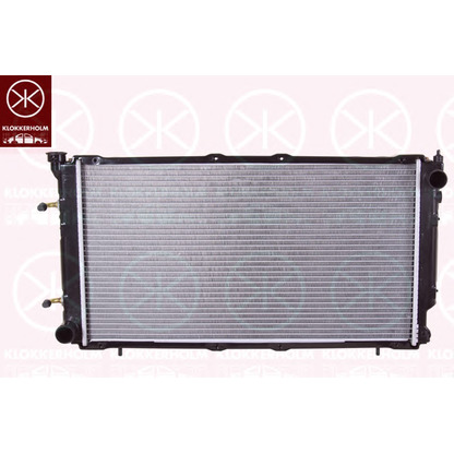 Photo Radiator, engine cooling KLOKKERHOLM 6710302035