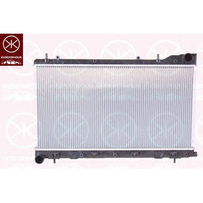 Photo Radiator, engine cooling KLOKKERHOLM 6736302071