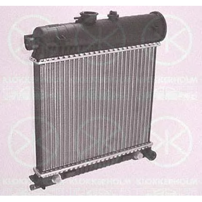 Photo Radiator, engine cooling KLOKKERHOLM 3512302150