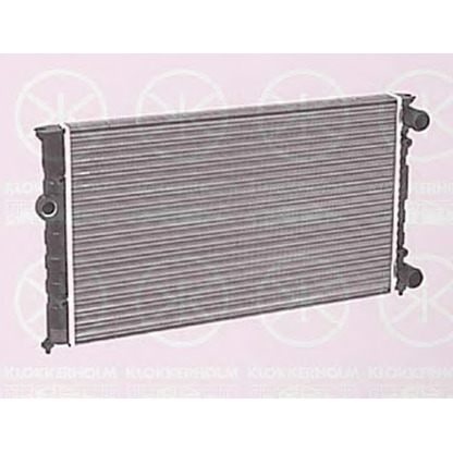 Photo Radiateur, refroidissement du moteur KLOKKERHOLM 9522302099