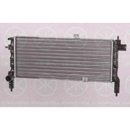 Photo Radiator, engine cooling KLOKKERHOLM 5021302074