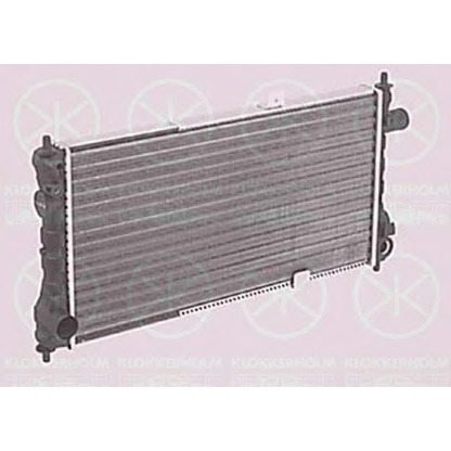 Photo Radiator, engine cooling KLOKKERHOLM 5048302050