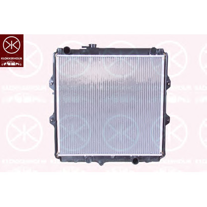 Photo Radiator, engine cooling KLOKKERHOLM 8125302371