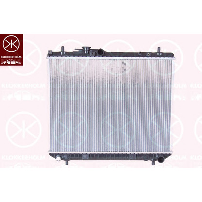 Photo Radiator, engine cooling KLOKKERHOLM 1240302043