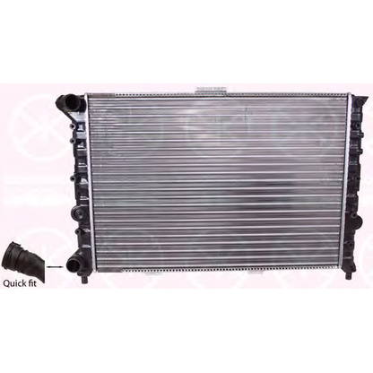 Photo Radiateur, refroidissement du moteur KLOKKERHOLM 0107302029