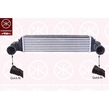 Photo Intercooler, échangeur KLOKKERHOLM 0061304280