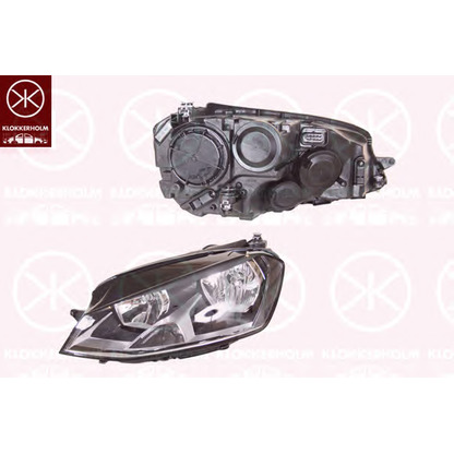 Photo Headlight KLOKKERHOLM 95350142A1