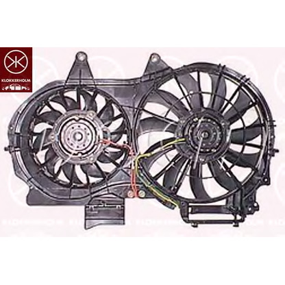 Photo Ventilateur, refroidissement du moteur KLOKKERHOLM 00192603