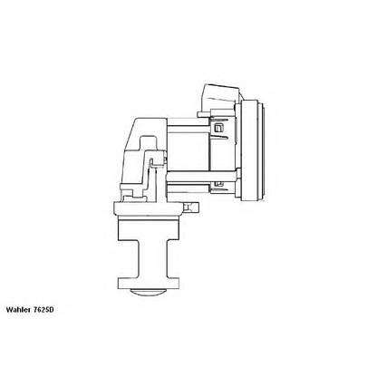 Foto Valvola ricircolo gas scarico-EGR WAHLER 7625D