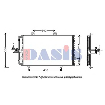 Photo Condenser, air conditioning AKS DASIS 012030N