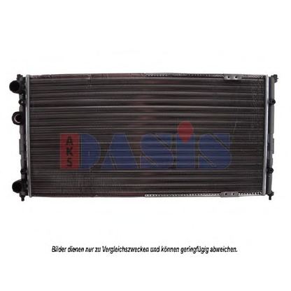 Photo Radiateur, refroidissement du moteur AKS DASIS 040015N