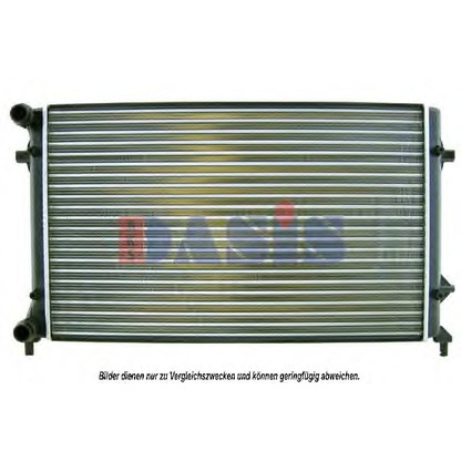 Photo Radiator, engine cooling AKS DASIS 040022N