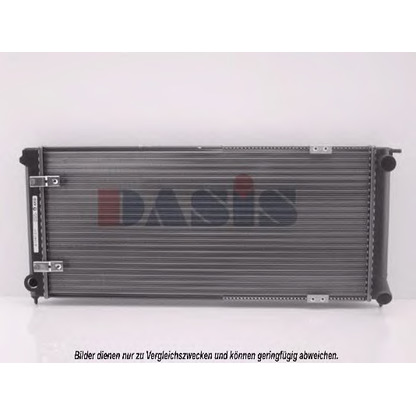 Photo Radiateur, refroidissement du moteur AKS DASIS 040630N