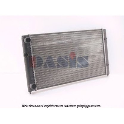 Photo Radiator, engine cooling AKS DASIS 040770N