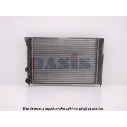 Photo Radiator, engine cooling AKS DASIS 041200N