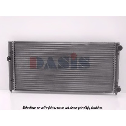 Фото Радиатор, охлаждение двигателя AKS DASIS 041260N