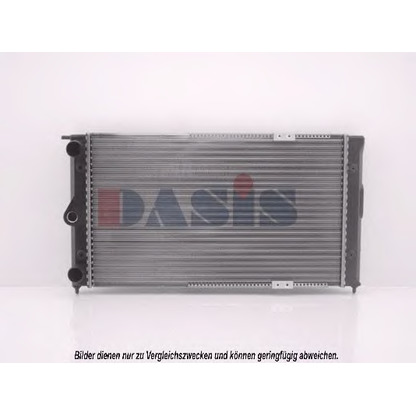 Фото Радиатор, охлаждение двигателя AKS DASIS 041630N